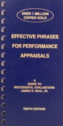Effective Phrases for Performance Appraisals : A Guide to Successful Evaluations - Thryft