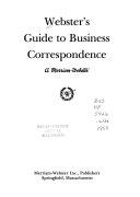 Webster's Guide to Business Correspondence - Thryft