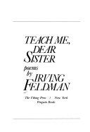 Teach Me, Dear Sister - Poems - Thryft