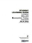 Student Learning Guide to Accompany Miller Economics Today - Thryft